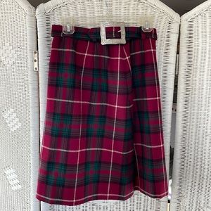 Scottish wool skirt